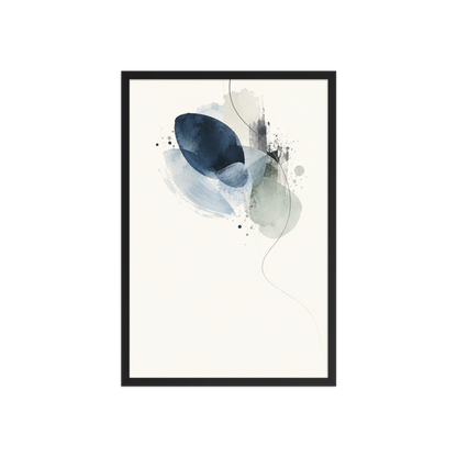 Blue Echo | color:black | size:20x30 | view:front