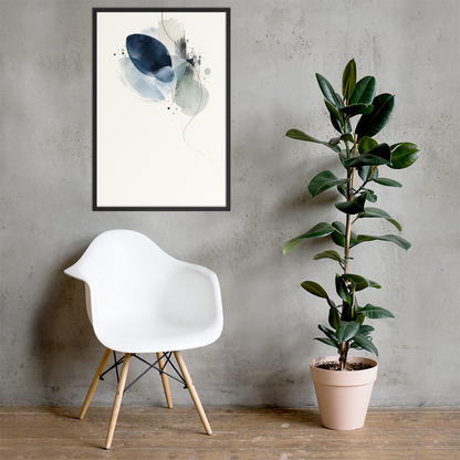 Blue Echo | color:black | size:24x36 | view:lifestyle