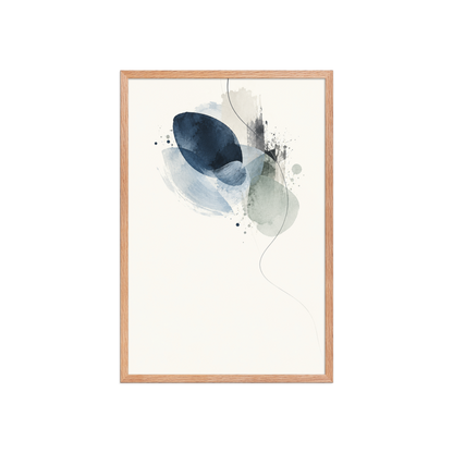 Blue Echo | color:red-oak | size:20x30 | view:front