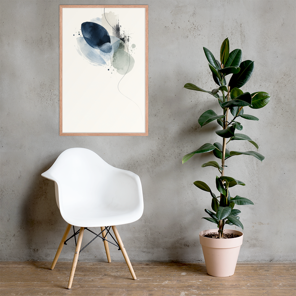 Blue Echo | color:red-oak | size:24x36 | view:lifestyle