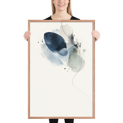 Blue Echo | color:red-oak | size:24x36 | view:person