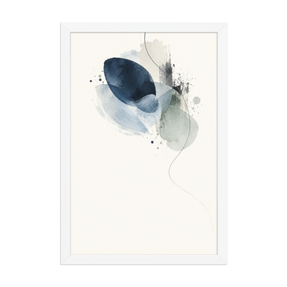 Blue Echo | color:white | size:12x18 | view:front