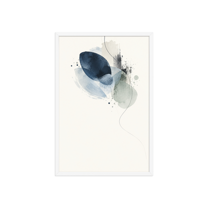 Blue Echo | color:white | size:20x30 | view:front
