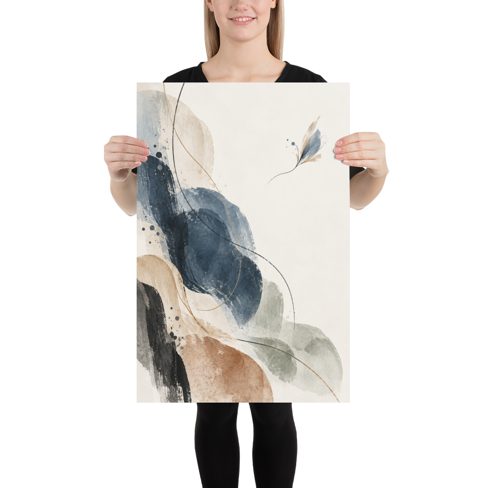 Indigo Drift art poster | size:20x30 | view:person