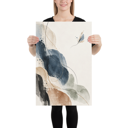 Indigo Drift art poster | size:20x30 | view:person