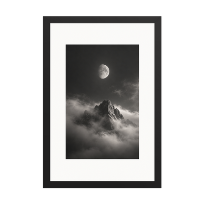 Lunar Peak | color:black | size:12x18 | view:front