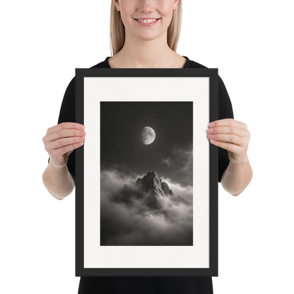 Lunar Peak | color:black | size:12x18 | view:person
