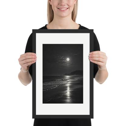 Lunar Tide | color:black | size:12x18 | view:person