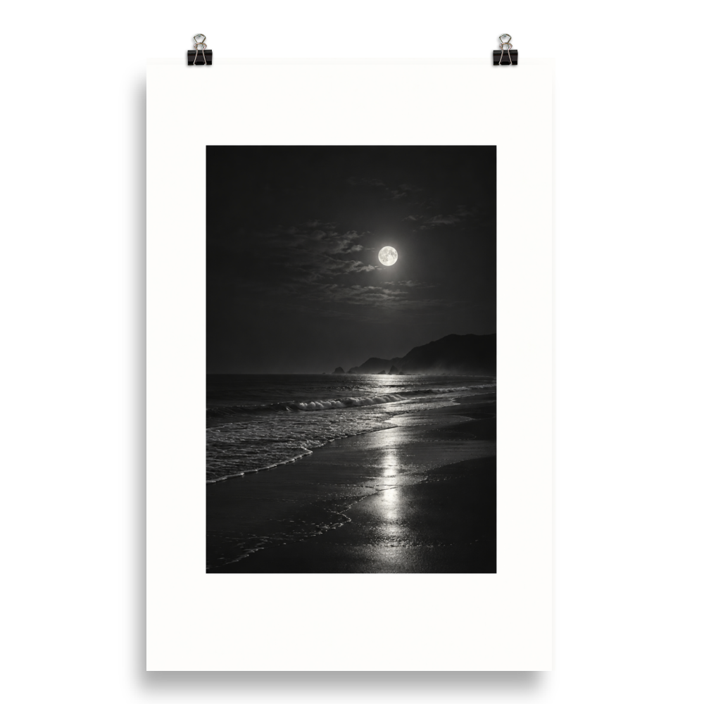 Lunar Tide art poster, 20×30 in — clean front view