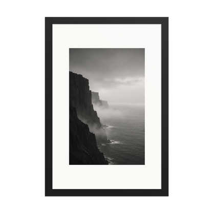Misty Coast | color:black | size:12x18 | view:front