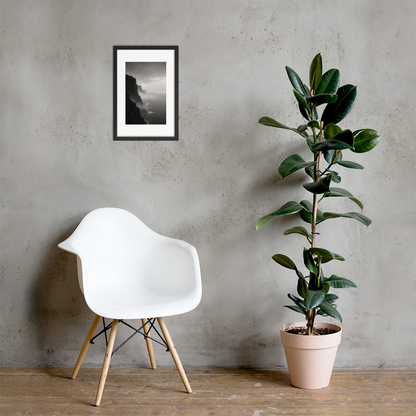 Misty Coast | color:black | size:12x18 | view:lifestyle