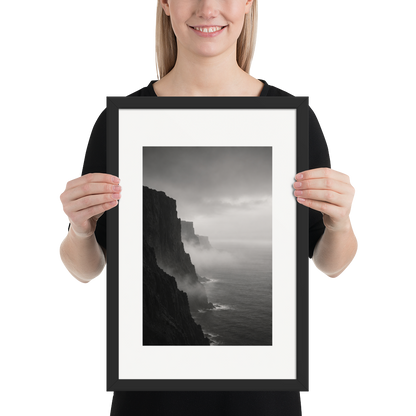 Misty Coast | color:black | size:12x18 | view:person