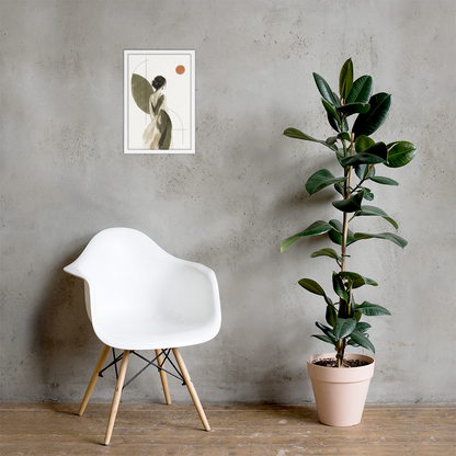 Olive Solitude | color:white | size:12x18 | view:lifestyle