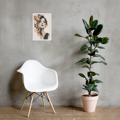 Petal Veil | color:white | size:12x18 | view:lifestyle