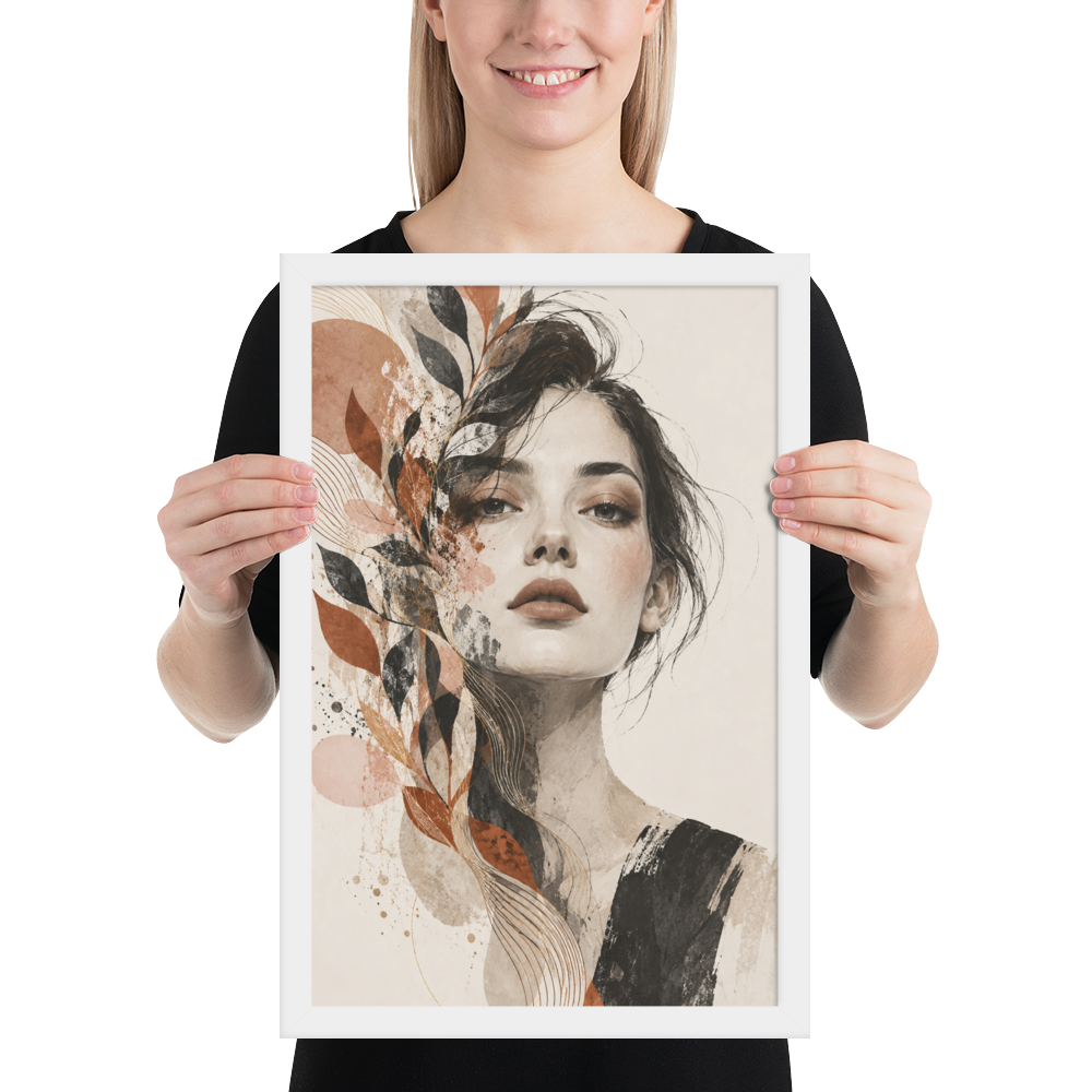 Petal Veil | color:white | size:12x18 | view:person