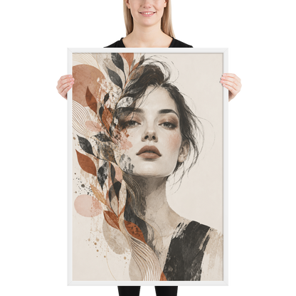 Petal Veil | color:white | size:24x36 | view:person
