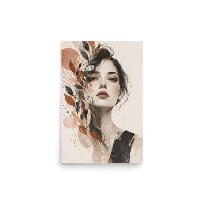 Petal Veil art poster | size:12x18 | view:product