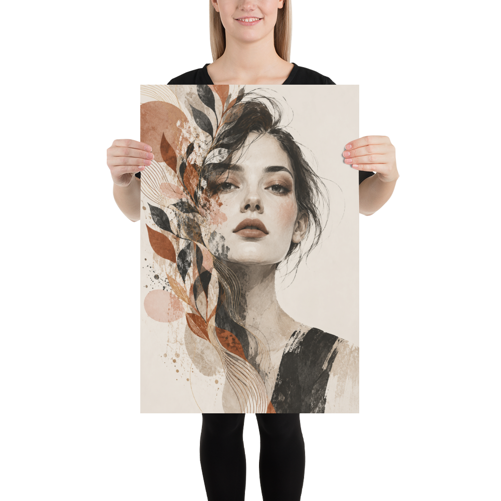 Petal Veil art poster | size:20x30 | view:person