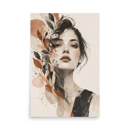Petal Veil art poster | size:24x36 | view:product