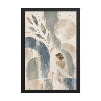 Quiet Current | color:black | size:12x18 | view:front