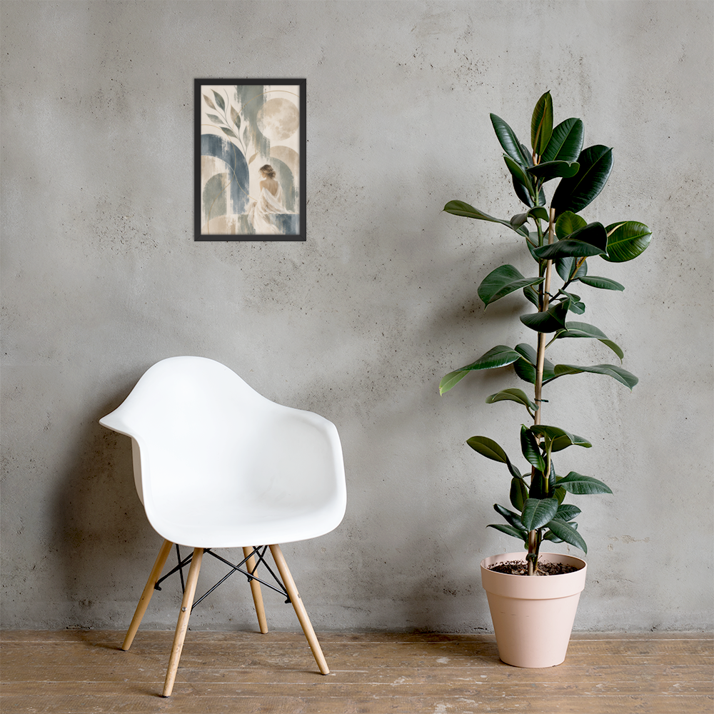 Quiet Current | color:black | size:12x18 | view:lifestyle