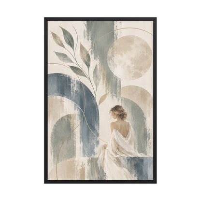 Quiet Current | color:black | size:24x36 | view:front