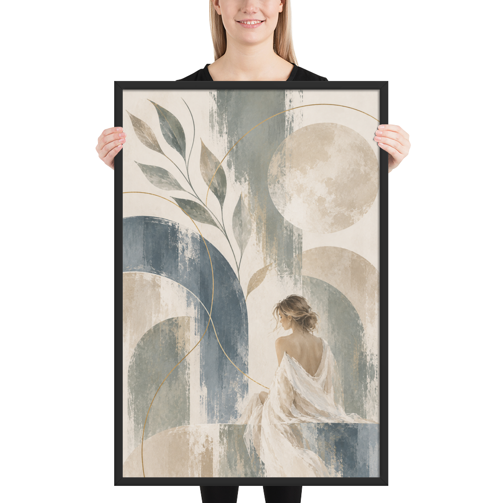 Quiet Current | color:black | size:24x36 | view:person