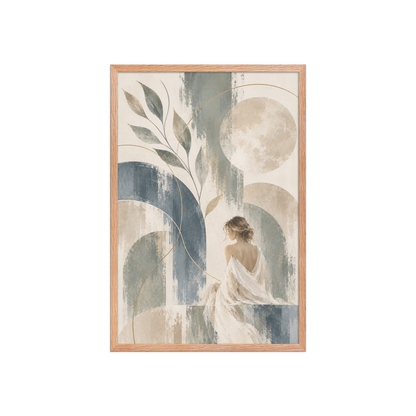 Quiet Current | color:red-oak | size:20x30 | view:front
