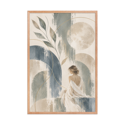 Quiet Current | color:red-oak | size:24x36 | view:front