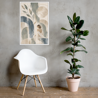 Quiet Current | color:white | size:24x36 | view:lifestyle