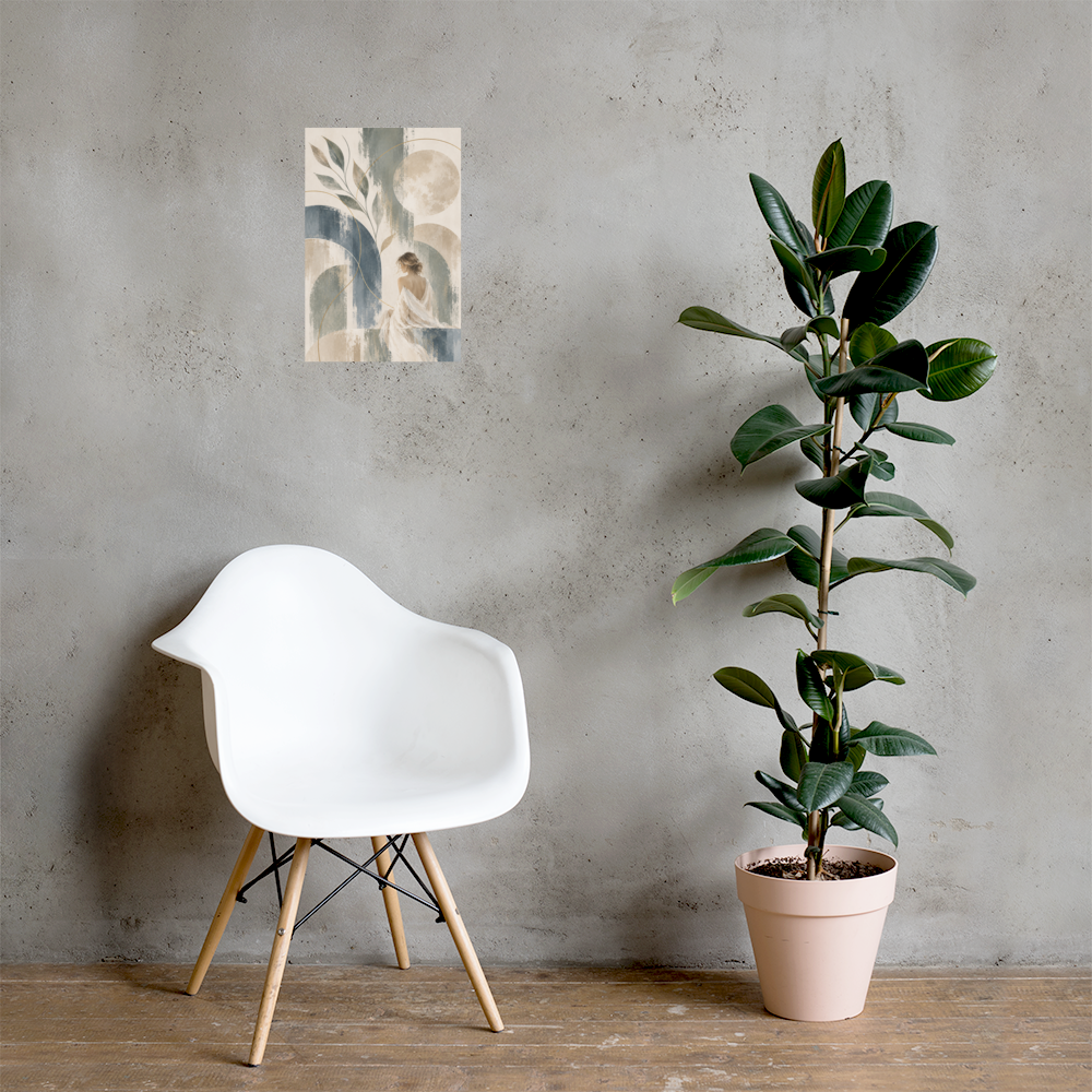 Quiet Current art poster | size:12x18 | view:lifestyle