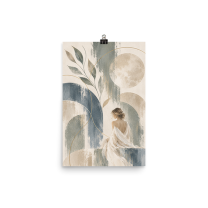 Quiet Current art poster | size:12x18 | view:product