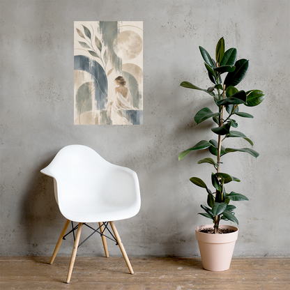 Quiet Current art poster | size:20x30 | view:lifestyle