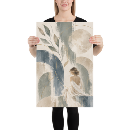Quiet Current art poster | size:20x30 | view:person