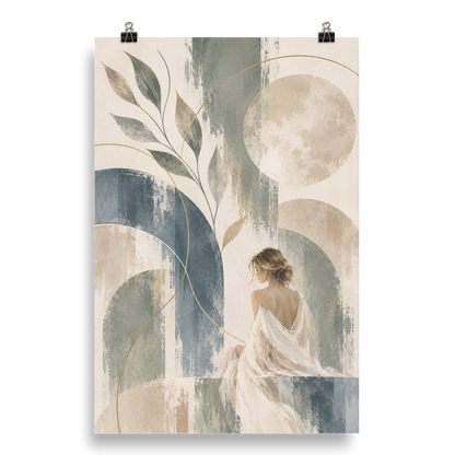 Quiet Current art poster | size:20x30 | view:product
