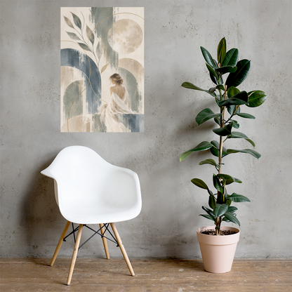 Quiet Current art poster | size:24x36 | view:lifestyle