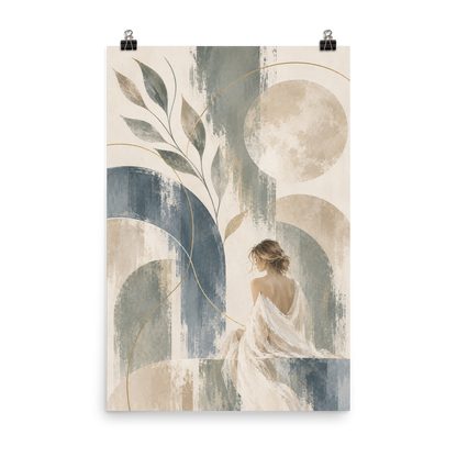 Quiet Current art poster | size:24x36 | view:product