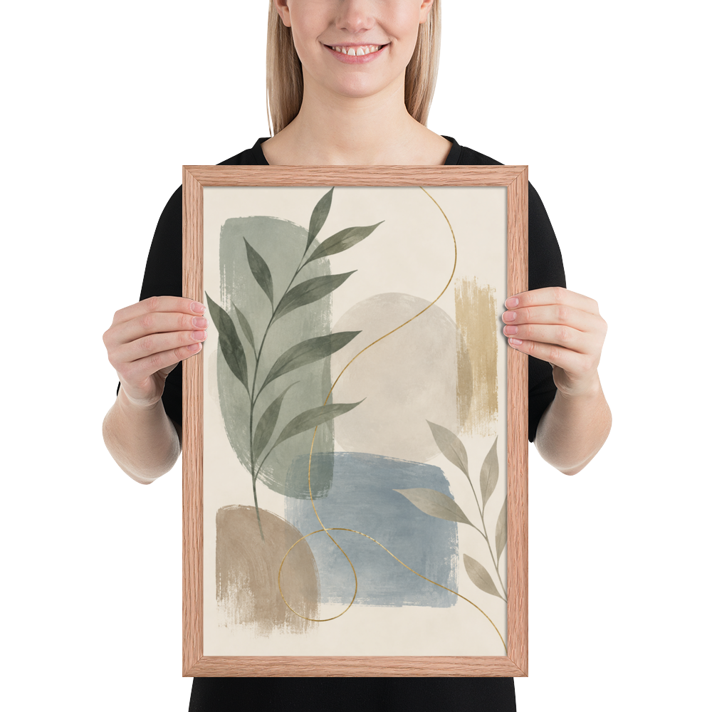 Soft Botanica | color:red-oak | size:12x18 | view:person