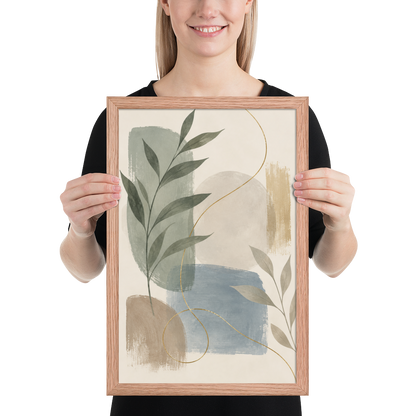 Soft Botanica | color:red-oak | size:12x18 | view:person