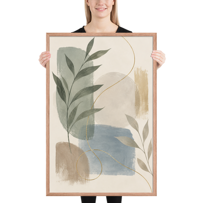 Soft Botanica | color:red-oak | size:24x36 | view:person