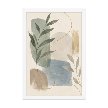 Soft Botanica | color:white | size:12x18 | view:front
