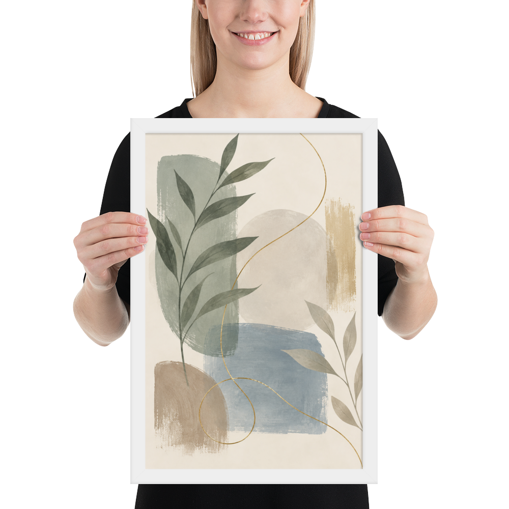 Soft Botanica | color:white | size:12x18 | view:person
