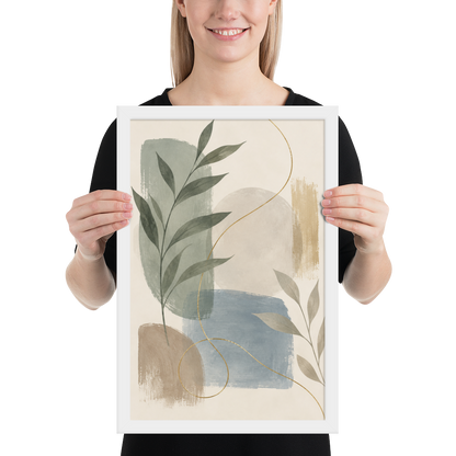 Soft Botanica | color:white | size:12x18 | view:person