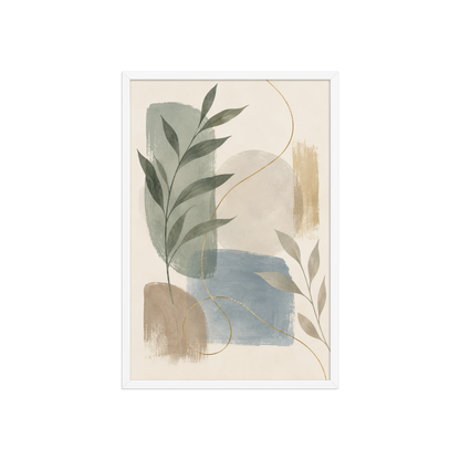 Soft Botanica | color:white | size:20x30 | view:front