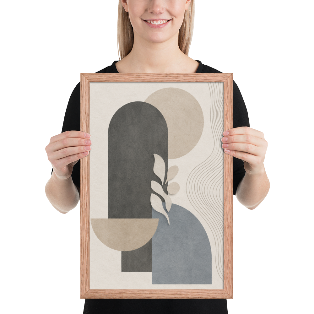 Still Arch | color:red-oak | size:12x18 | view:person