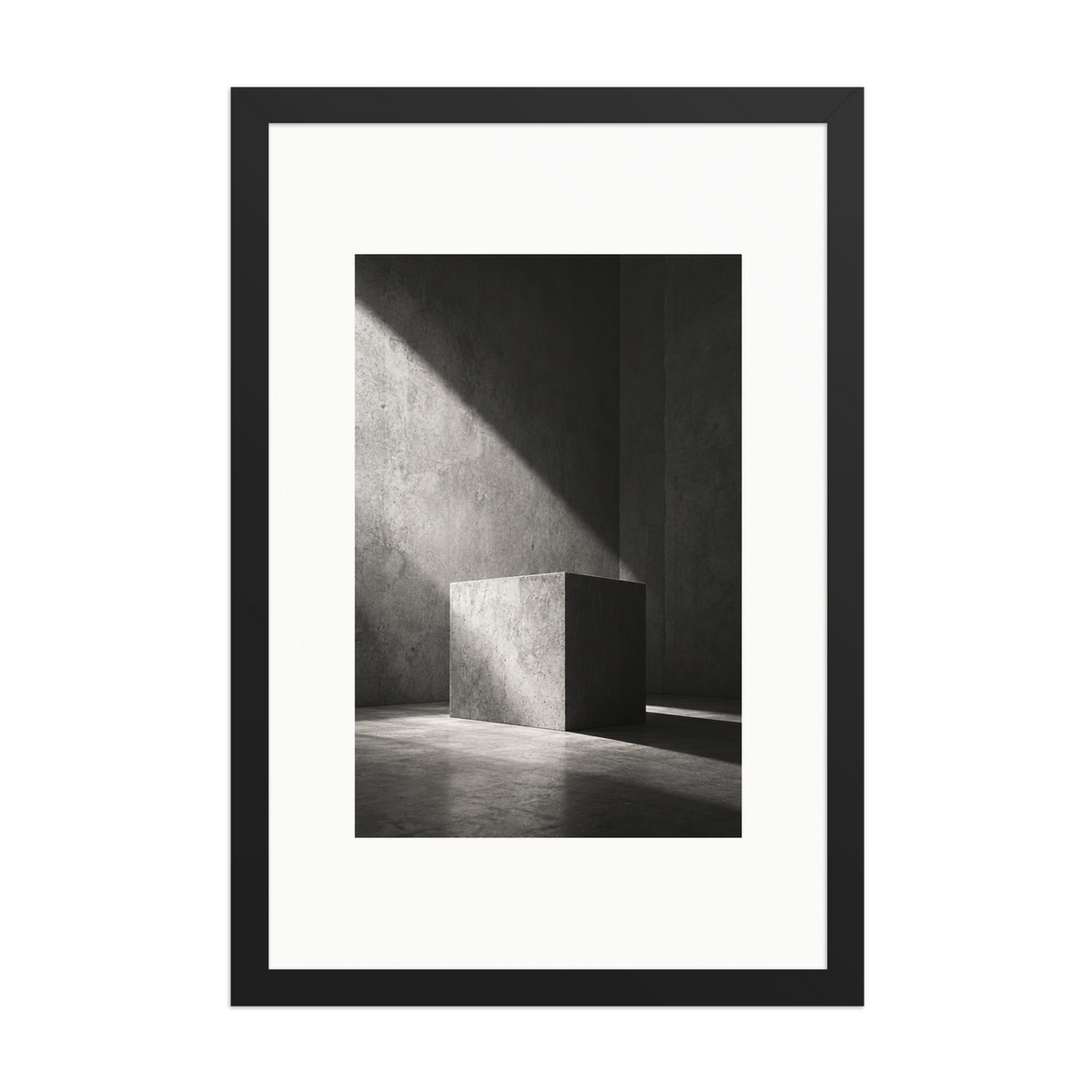 Stone Presence | color:black | size:12x18 | view:front