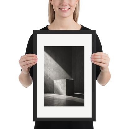 Stone Presence | color:black | size:12x18 | view:person
